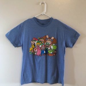 Super Mario Characters Graphic Tee